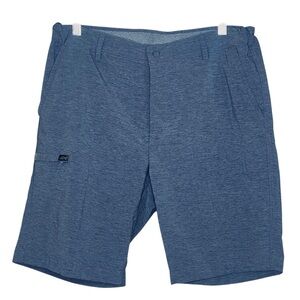 Greg Norman Golf Shorts Performance Stretch Waist Comfort Moisture Wicking SZ 32